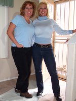 Dawn Marie and Leanne Two Natural Big Tit Moms Get Busy Together!