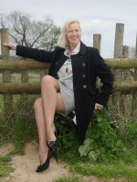 Gorgeous blonde mature Sandy