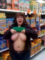 Naked shoppers and other mature flashers